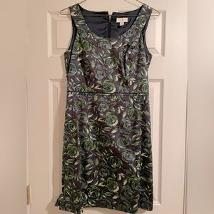 Loft Rose Print Dress